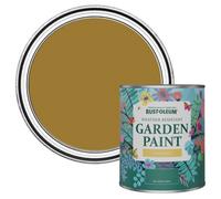 Rust-Oleum Yellow Mould Resistant Garden Paint in Matt Finish -Wet Harvest 750ML