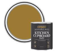 Rust-Oleum Yellow Kitchen Cupboard Paint in Matt Finish - Wet Harvest 750ML