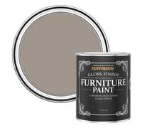 Rust-Oleum Brown Furniture & Skirting Board Paint in Gloss Finish - Whipped Truffle 750ml