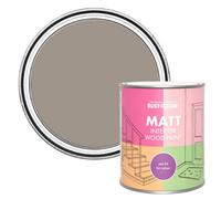 Rust-Oleum Brown Interior Wood Paint in Matt Finish - Whipped Truffle 750ml