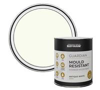 Rust-Oleum White Guardian Mould Resistant Interior Wood Paint in Satin Finish - Antique White 750ml