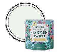 Rust-Oleum White Mould-Resistant Garden Paint In Matt Finish - Steamed Milk 2.5L