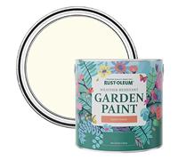 Rust-Oleum White Mould-Resistant Garden Paint In Satin Finish - Antique White 2.5L