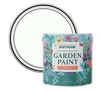 Rust-Oleum White Mould-Resistant Garden Paint In Satin Finish - Moonstone 2.5L