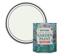 Rust-Oleum White Mould-Resistant Garden Paint In Satin Finish - Steamed Milk 750ml