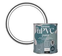Rust-Oleum White uPVC Door and Window Paint In Gloss Finish - Cotton (White) 750ml
