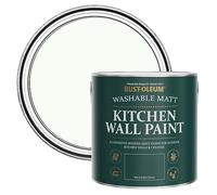 Rust-Oleum White Washable Kitchen Wall Paint in Matt Finish - Still 2.5L