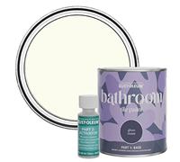 Rust-Oleum White Water-Resistant Bathroom Tile Paint in Gloss Finish - Antique White 750ml