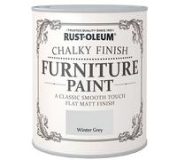 Rust-Oleum Winter Grey Flat Matt Multi-Room Furniture Paint, 2.5L