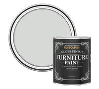 Rust-Oleum Grey Furniture Paint in Gloss Finish - Winter Grey 750ml