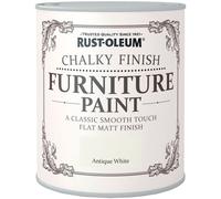 Rust-Oleum Chalk Antique White Matt Furniture Paint 2.5 Litre