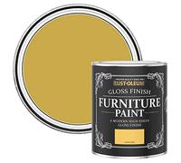 Rust-Oleum Yellow Furniture Paint in Gloss Finish - Lemon Jelly 750ml