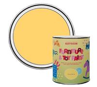 Rust-Oleum Yellow Furniture & Toy Paint in Matt Finish - Sunny Side Up 750ml