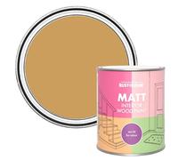 Rust-Oleum Yellow Interior Wood Paint in Matt Finish - Dijon 750ml