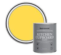 Rust-Oleum Yellow Kitchen Cupboard Paint in Gloss Finish - Lemon Sorbet 750ml
