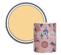 Rust-Oleum Yellow Moisture Resistant Bathroom Wood and Cabinet Paint in Satin Finish - Mustard 750ml