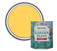 Rust-Oleum Yellow Mould-Resistant Garden Paint In Gloss Finish - Lemon Jelly 750ml