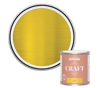 Rust-Oleum Yellow Premium Craft Paint - Gold 250ml