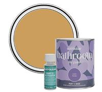 Rust-Oleum Yellow Water-Resistant Bathroom Tile Paint in Satin Finish - Dijon 750ml