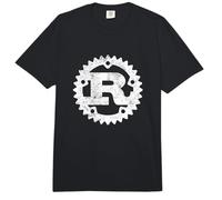 Rust Programming Logo Distressed t-Shirt Comfort Colors Adult Heavyweight T-Shirt