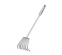 Rust Proof 7 Point Stainless Steel Comb with Extended 50cm Shaft Excellent for Sandy Terrain and Tough Vegetation Multi Purpose Hand Scuffle