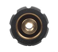 Rust-Proof Brass Hose Fitting for Car Wash and Cleaning | solid brass construction, rust-proof, high strength, withstands 4000PSI, leak-free seal(C)