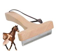 Rust-Proof Pet Hair Remover Tool, Shedding Detangling Brush, 6.5 x 3.35 x 1.26 inches Adorable Cats Horses Dogs, Pet Grooming Tools for Small Medium Animals Puppies Kittens