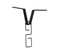 Rust-Proof Rain Chain Hanger Iron 6in Black