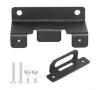 Rust Proof Steel Bracket for 4-Way Flat Trailer Wiring Harness Designed for Curt Hopkins Reese 4 Pin Connectors Bumper or Hitch Mount