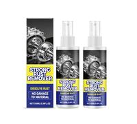 Rust Remover for Metal-Heavy Quita Oxido Para Metal Multipurpose Rust Stain Remover Spray for Vehicles Metals Tools Cars Chains Iron Out Rust Stain Remover (2pcs)