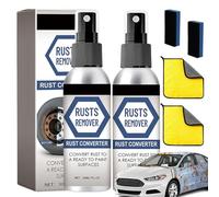 Rust Remover for Metal, Rust Remover Spray, Upgraded Anti Rusts Iron Out Spray, Fast-Acting Rust Dissolver for Metal (2 Pcs)