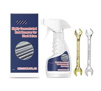 Rust Remover for Steel & Iron - Heavy-Duty Metal Rust Remover Gel, Powerful Rust Remover for Metal Surfaces, Effectively Removes Rust for cars, bike Tools and Steel Equipment, Easy to Use Rust Cleaner