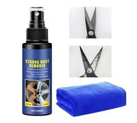 Rust Remover for Various Metal Surfaces - 100 ml Quick Acting Gentle Universal Rim Cleaner Rust Stain Remover - for Car Paint Rims Boat Bicycle Motorcycle Shine Restore Shine