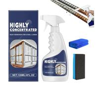 Rust Remover Spray for Metal, 2026 New Highly Concentrated Steel Rust Remover, Heavy Duty Metal Cleaner, Fast Acting Rusts Dissolver Cleaning Agent for Tools, Stainless Steel, Cars (1PCS)
