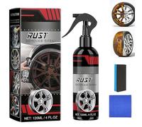 Rust Remover Spray for Metal, 2026 Upgrade Heavy Duty Metal Cleaner for Vehicles, Tools and Chains, Professional Iron Out Rust Stain Remover, Fast Acting Multi Surface Oxidation Dissolver (1pcs)