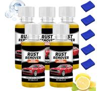 Rust Remover Spray for Metal, Car Rust Removal Spray, 30ml Automotive Cleaning Agent, Heavy Duty Metal RustDissolver - for Automotive RV Truck Sedan Pickup Motorcycles (5)