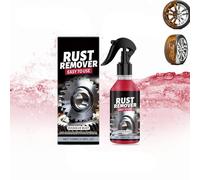 Rust Remover Spray for Metal Restoration, 2026 New Iron Powder Remover Spray, Gentle Car Metal Cleaner, Multipurpose Iron Stain Remover, Corrosion Inhibitor for Truck Bumpers, Chains and Rims (1Pc)