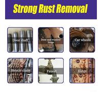 Rust Remover Spray for Metal Tools, Cast Iron & Car Parts - Water-Based Rust Inhibitor with for Primer Function, Oxidation & (30ML)
