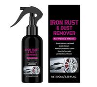 Rust Remover Spray, Multipurpose Use, 100ml, Car Rust Removal Spray, Multipurpose Automotive Detailing Supplies, Fast-Acting Formula for Truck RV Sedan Motorcycles Pickup