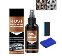 Rust Remover Spray, Rust Remover for Metal, Anti Rusts Iron out Spray, For Heavy Duty Rust Dissolver for Metal, Tools, Cars, Chains (1)