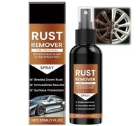 Rust Remover Spray, Rust Remover for Metal & Cars, Multifunctional Ru-st Converter Spray for Metal, Effective Car Ru-st Treatment for Automotive Parts, Paint Remo-ver & Anti-Rust Sprays for Metals