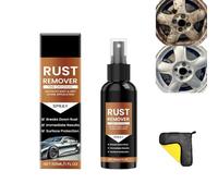 Rust Remover Spray, Rust Remover Spray for Metal,Iron Stain Cleaner for Multiple Surfaces,Anti Rusts Iron Out spray,Heavy-Duty Rust Dissolver for Metal,Tools,Cars,Chains (1)