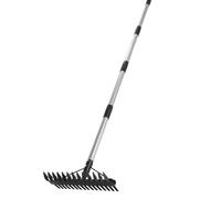 Rust Resistant Metal Tool Designed for Comfortable Gardening Tasks Including Moss Removal and Earth Leveling Hanging Hole Scuffle