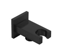 Rust-Resistant Multifunction Shower Arm Holder Stable Wall Mounting for Family Bathrooms Sturdy Square Head Holder Rotatable Metal Brackets