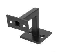 Rust resistant square handrail brackets made from 304 stainless steel, designed to support For stairs safely in office, school, and public building settings