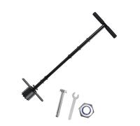 Rust Resistant Steel Sod Removal Implement for Efficient Yard Work and Soil Care Bulb Planting Tool