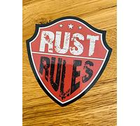 Rust Rules Sticker Rust Old School Retro Youngtimer Tuning Car Mi515