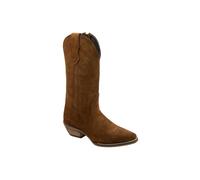 Rust Suede 'Taylor' Cowboy Boots Ravel Brown 5