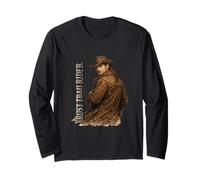 Rust Trail Rider Cowboy Adventure Long Sleeve T-Shirt