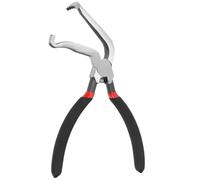 Rustark 1Pcs 60 Degree Curved Jaw Electric Disconnect Pliers Angled Electrical Connector Pliers Spark Plug Disassembly Tool Automotive Plug Disconnect Tools for Car Automotive Electrical Plug